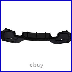 M Black Diffuser for BMW F20 F21 1 Series 2014-2019 Rear Sport Performance Lip