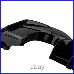 M Black Diffuser for BMW F20 F21 1 Series 2014-2019 Rear Sport Performance Lip