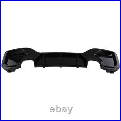 M Gloss Diffuser for BMW 1 Series F20 F21 2014-19 Rear Black Sport Lip