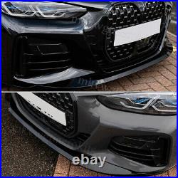 M Performance Front Splitter For 2020+ BMW 4 Series G22 G23 M Sport Gloss Black