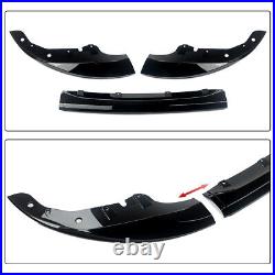 M Performance Front Splitter For 2020+ BMW 4 Series G22 G23 M Sport Gloss Black