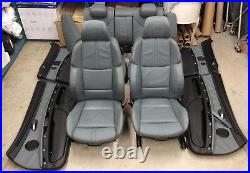 M3 M sport Grey Leather Interior Novillo Palladium Silver BMW E92 M3 3 series