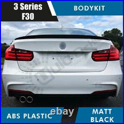 MATT BLACK BODY KIT for BMW 3 SERIES F30 SPLITTER DIFFUSER SIDE SKIRTS
