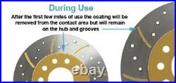 MTEC MTEC5191 REAR Brake Disc Rotors for BMW 440i M Sport 01/16- With Factory B