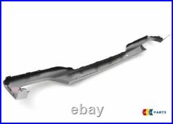 NEW GENUINE BMW 6 SERIES F12 F13 F06 640d REAR M SPORT DIFFUSER WITH TAIL PIPES