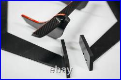 P-Performance CARBON Rear Bumper diffuser with ribs / fins For BMW E36 M Sport