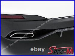 P Style Carbon Fiber Rear Bumper diffuser For 2017+ BMW 550i M Sports only CF