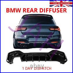 Performance Rear Diffuser M Sport LCI Gloss Black Bmw 1series F20 F21 120d M135i