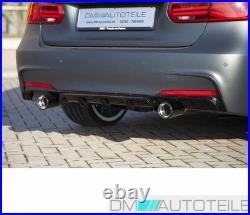 Performance Rear Diffusor Black Gloss Splitter for M-Sport BMW F30 F31 335i 335d