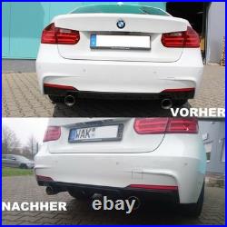 Performance Rear Diffusor Bumper Splitter fits on BMW F30 F31 M-Sport 335i 335d