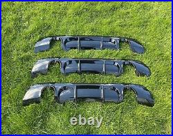 REAR DIFFUSER GLOSS BLACK FOR BMW 3 SERIES E92 E93 335i M SPORT 2006-2014