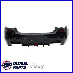Rear Bumper BMW F10 Trim Panel Cover M Sport PDC Carbon Black Metallic 416