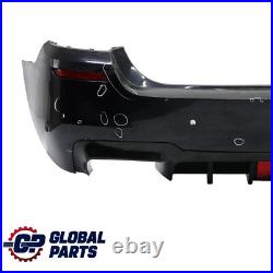 Rear Bumper BMW F10 Trim Panel Cover M Sport PDC Carbon Black Metallic 416