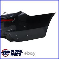 Rear Bumper BMW F10 Trim Panel Cover M Sport PDC Carbon Black Metallic 416