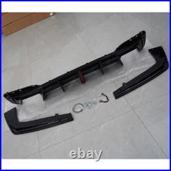 Rear Bumper Diffuser Body Kit For BMW G30 G31 M550i M Sport 2017-23 With LED Light