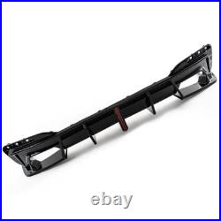 Rear Bumper Diffuser Body Kit For BMW G30 G31 M550i M Sport 2017-23 With LED Light