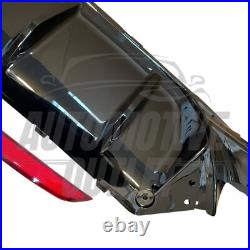 Rear Bumper Diffuser Gloss Black For Bmw 5 Series G30 G31 M5 Sport Style 2017+