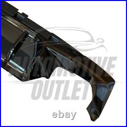 Rear Bumper Diffuser Gloss Black For Bmw 5 Series G30 G31 M5 Sport Style 2017+