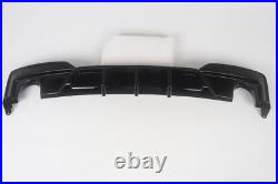 Rear Bumper Diffuser Lip Spoiler For Bmw F06 F12 F13 M-sport Gloss Blk 2012-2018