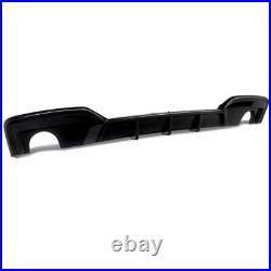 Rear Bumper Diffuser Lip Spoiler For Bmw F06 F12 F13 M-sport Gloss Blk 2012-2018