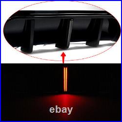 Rear Bumper Diffuser Lip WithLED Light for BMW 4 Series G22 G23 M-SPORT 2020-2022