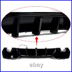 Rear Bumper Diffuser Lip WithLED Light for BMW 4 Series G22 G23 M-SPORT 2020-2022