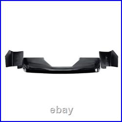 Rear Bumper Diffuser Lip WithSide Winglets For BMW X6 F16 M Sport 14-19 Gloss Blk Rear Bumper Diffuser Lip WithSide Winglets For BMW X6 F16 M Sport 14-19 Gloss Blk