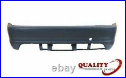 Rear Bumper Primed M-Sport Bmw 3 Series E46 Coupe 1998-2005 High Quality New
