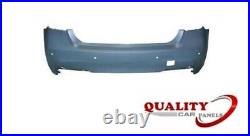 Rear Bumper Primed With Pdc Bmw 3 Series F30 4 Door Saloon M-Sport 2012- New
