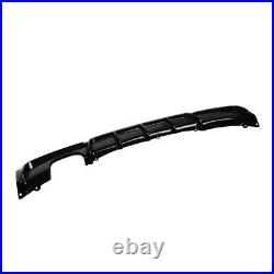 Rear Diffuser For Bmw F30 3 Series M Sport Performance Twin Exhaust Rear Bumper