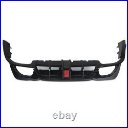 Rear Diffuser Gloss Black With Led Light For Bmw 3 Series G20 G21 M Sport 2018+