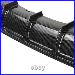 Rear Diffuser Lip Carbon Color For BMW F32 F33 F36 440i Sport Bumper MP Look 14+