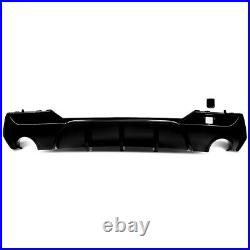 Rear Diffuser Lip Gloss Black Spoiler for BMW 4 Series G22 G23 M Sport 2021-2023