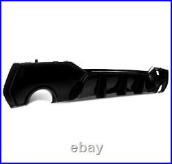 Rear Diffuser Lip Gloss Black Spoiler for BMW 4 Series G22 G23 M Sport 2021-2023