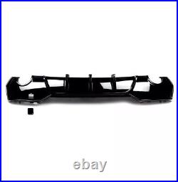 Rear Diffuser Lip Gloss Black Spoiler for BMW 4 Series G22 G23 M Sport 2021-2023