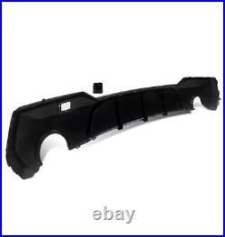 Rear Diffuser Lip Gloss Black Spoiler for BMW 4 Series G22 G23 M Sport 2021-2023