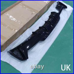 Rear Diffuser Splitter M Sport Gloss Black For BMW 4 Series F32 F33 F36 2014-19 Rear Diffuser Splitter M Sport Gloss Black For BMW 4 Series F32 F33 F36 2014-19