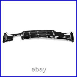 Rear Diffuser Splitter M Sport Gloss Black For BMW 4 Series F32 F33 F36 2014-19