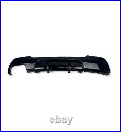 Rear Diffuser Valance Gloss Black For Bmw 3 Series E92 E93 M Sport 2005-2013