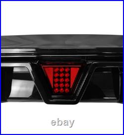 Rear Diffuser With Led Dual Exhausts Gloss Black For Bmw 1 Series F40 M-sport