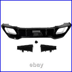 Rear Diffuser With Led Light For Bmw 8 Series G14 G15 M Sport Gloss Black 2019+