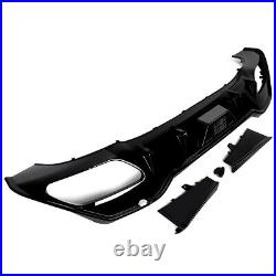 Rear Diffuser With Led Light For Bmw 8 Series G14 G15 M Sport Gloss Black 2019+