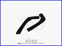 Rear Side Diffusers Maxton Design Gloss Black ABS For Bmw 3 F30 FL Sedan M-Sport