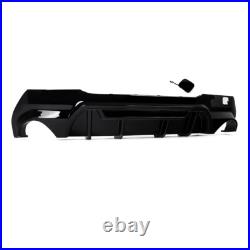 Rear Valance Diffuser Competitive Style Gloss Black For BMW 1 Series M Sport F40