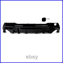 Rear Valance Diffuser Competitive Style Gloss Black For BMW 1 Series M Sport F40