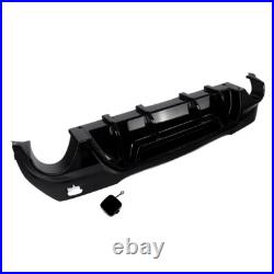 Rear Valance Diffuser Competitive Style Gloss Black For BMW 1 Series M Sport F40
