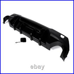 Rear Valance Diffuser Competitive Style Gloss Black For BMW 1 Series M Sport F40