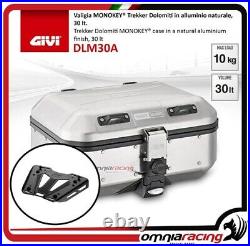 Rear top case kit Givi DLM30 DOLOMITES and plate BMW C650 SPORT 1617