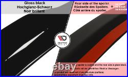 Spoiler Wing Extension For Bmw 3 E91 M-sport Facelift 2008-2011(gloss Black)
