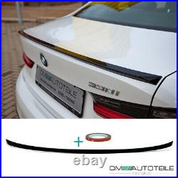 Sport Performance Rear Trunk Roof Spoiler Lip Black gloss fits on BMW G20